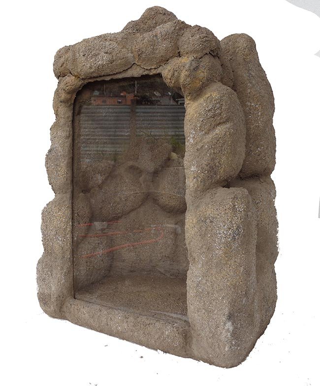 Gruta com Acrílico até 85cm — detalhe