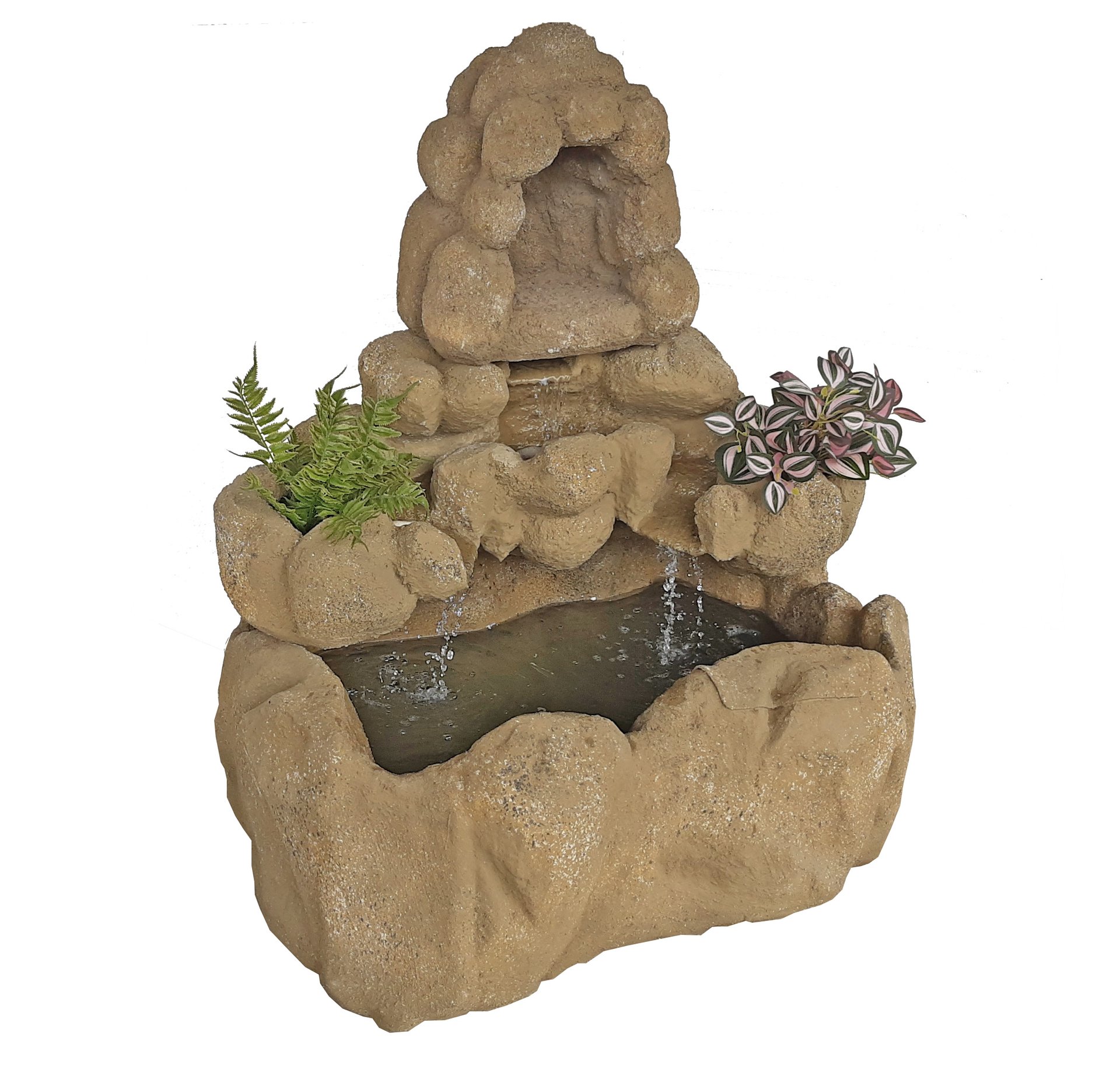 Lago com Gruta — Imagens 20cm — detalhe
