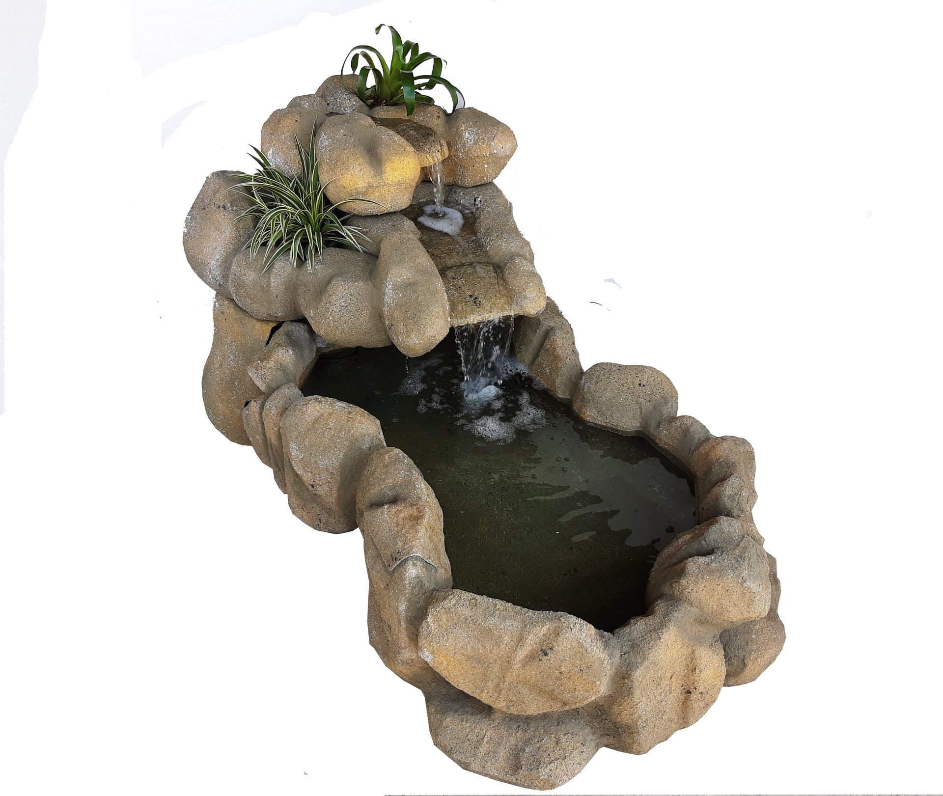 Lago com Corredeira e Luz — detalhe