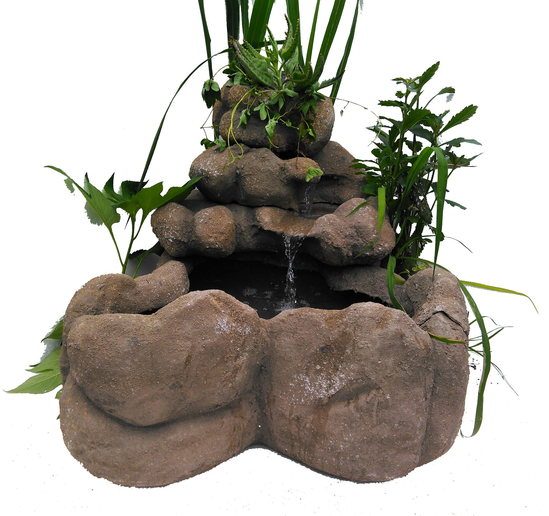 Mini Lago com Cascata 60x60 — detalhe