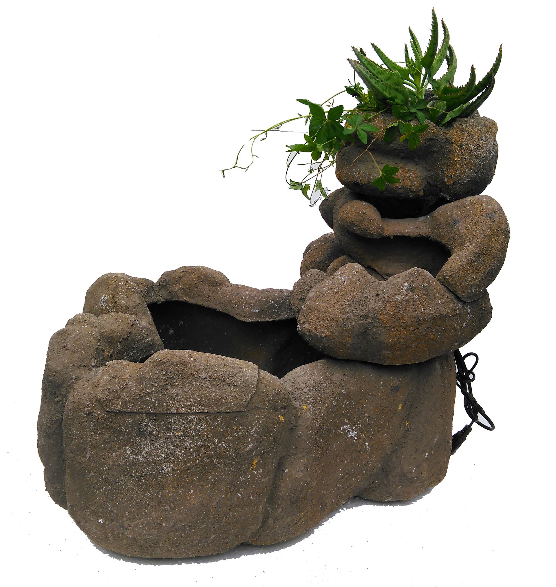 Mini Lago com Cascata 60x60 — detalhe