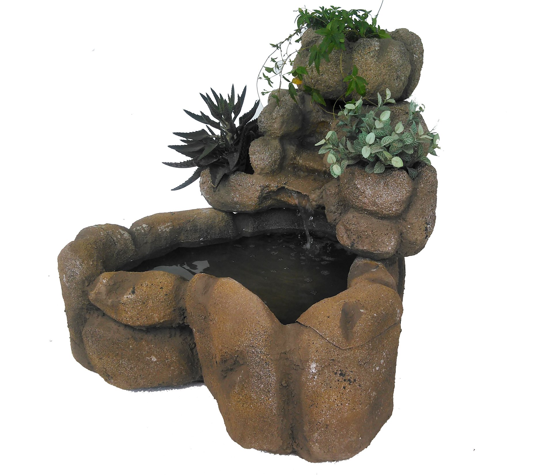 Mini Lago com Cascata 60x60 — detalhe